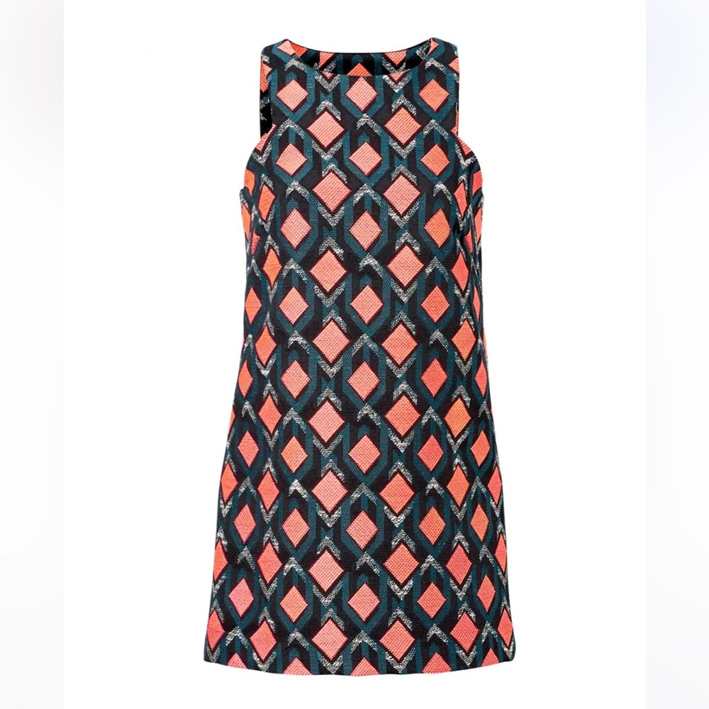 Milly mini diamond printed dress